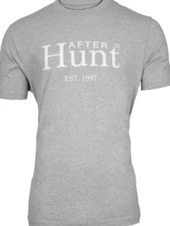 After Hunt Logo T-Shirt Basic Grey