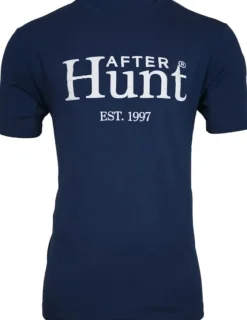 After Hunt Logo T-Shirt Dark Blue