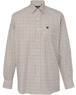 Alan Paine M's Ilkley Shirt Red Check