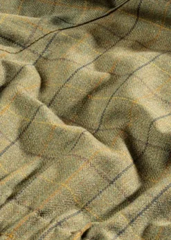 Alan Paine M's Rutland Tweed Shooting Waistcoat Dark Moss