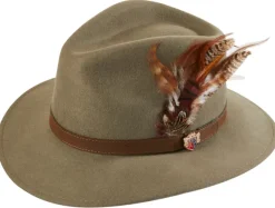 Alan Paine Richmond Felt Hat hattu, Oatmeal