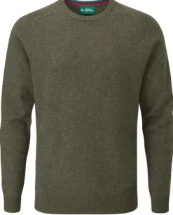 Alan Paine Streetly Crew Neck Pullover villapaita, Seaweed