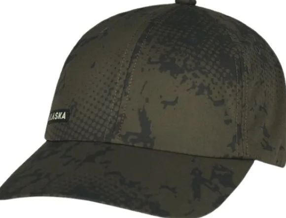 Alaska Chaser Stretch Cap Night Green Blur