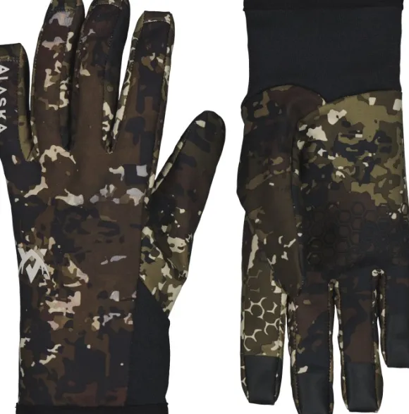 Alaska Chaser Stretch Gloves metsästyshanskat, BlindTech Forest