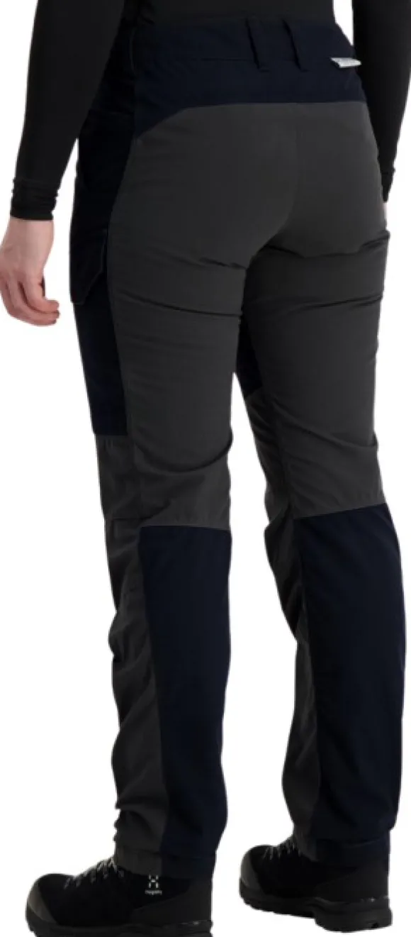 Alaska Comfort -naisten housut, musta/harmaa