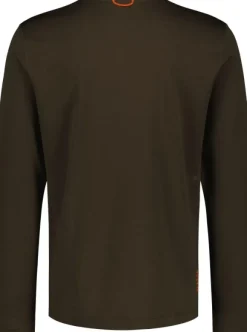 Alaska CoolDry LS T-Shirt paita, Brown