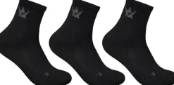 Alaska CoolDry -sukat, 3 paria, tummanharmaa