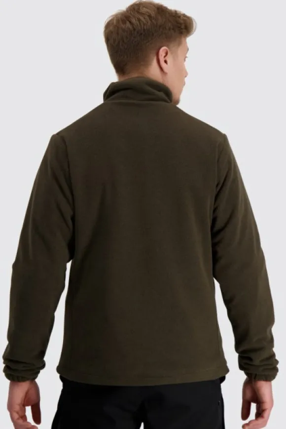 Alaska Dawson -miesten fleecetakki, Moss Brown