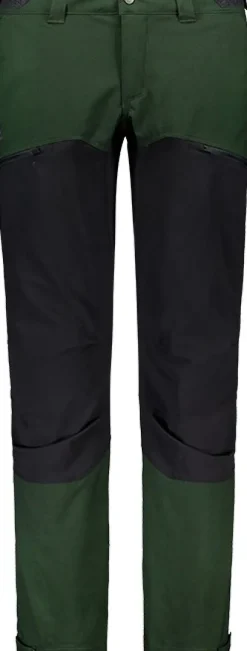 Alaska Freedom -naisten housut, vihreä/harmaa