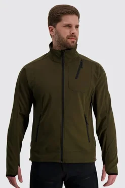 Alaska Juneau -miesten fleecetakki, Moss Brown