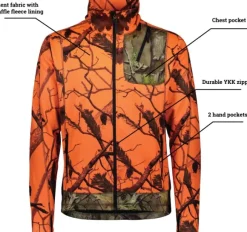 Alaska Juneau -miesten fleecetakki, BlindMax HD / Blaze 3D