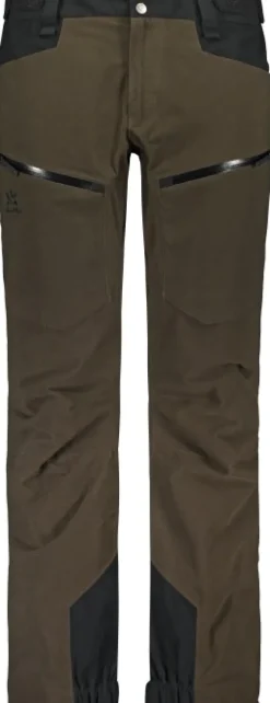 Alaska M's Apex Pro -housut, Brown/Black