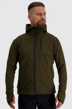 Alaska Sniper -miesten huppari, Moss Brown