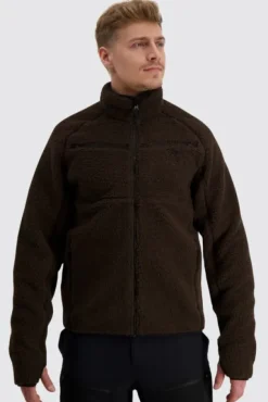 Alaska Teddy -miesten takki, Moss Brown