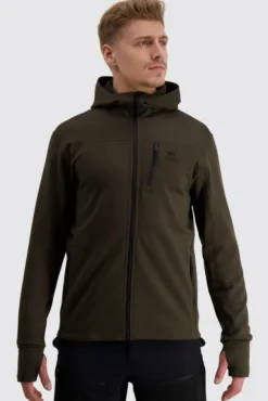 Alaska ThermoDry -miesten huppari, Forest Green