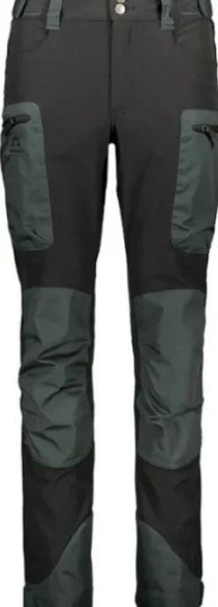 Alaska Trekking Lite naisten housut, musta/tummanharmaa