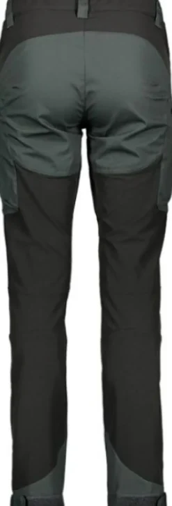 Alaska Trekking Lite naisten housut, musta/tummanharmaa