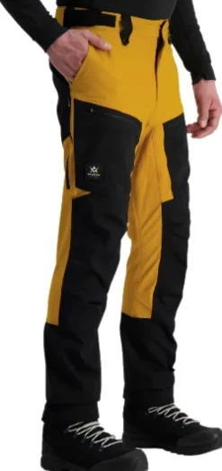 Alaska Trekking Lite Pro Pant housut, keltainen/musta