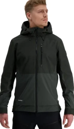 Alaska Trekking Lite Pro Jacket ulkoilutakki, Dark Olive