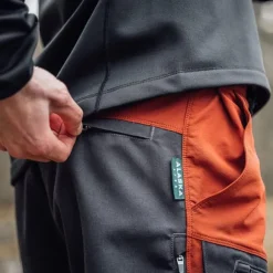 Alaska Trekking Lite Pro -miesten housut, Orange / Grey