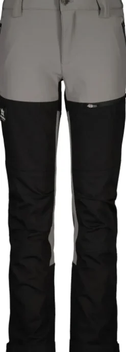 Alaska Trekking Lite Pro -lasten ulkoiluhousut, harmaa/musta