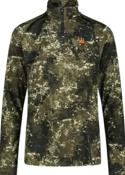 Alaska W's CoolDry Half-Zip Top BlindTech Forest