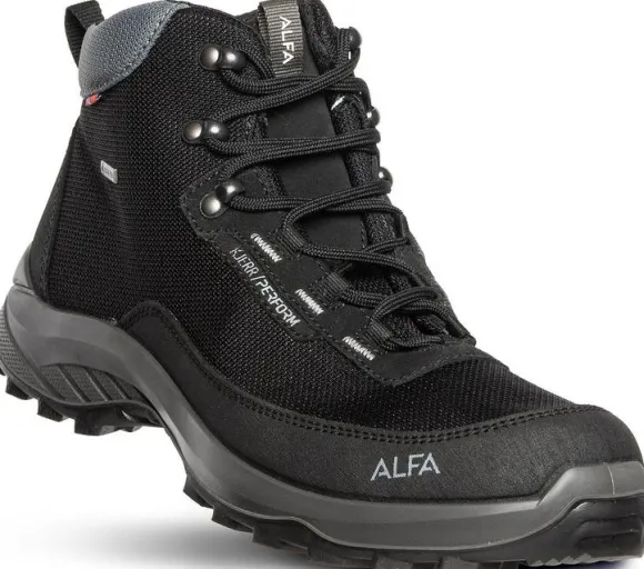 Alfa Kjerr Perform GTX -naisten ulkoilukengät, musta