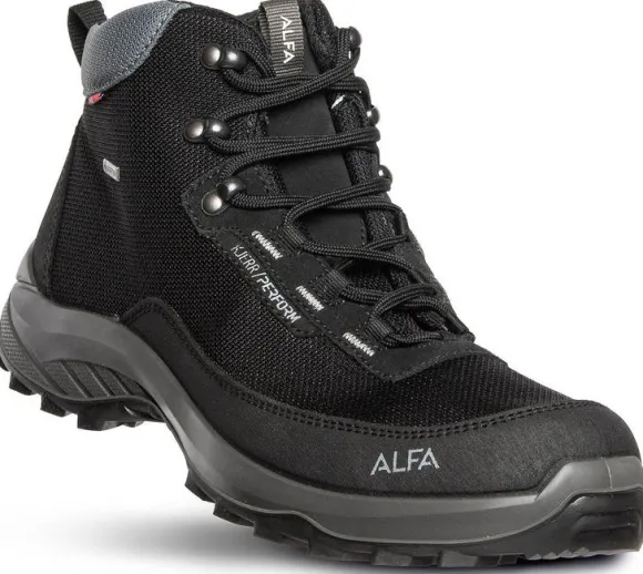 Alfa Kjerr Perform GTX -ulkoilukengät, musta