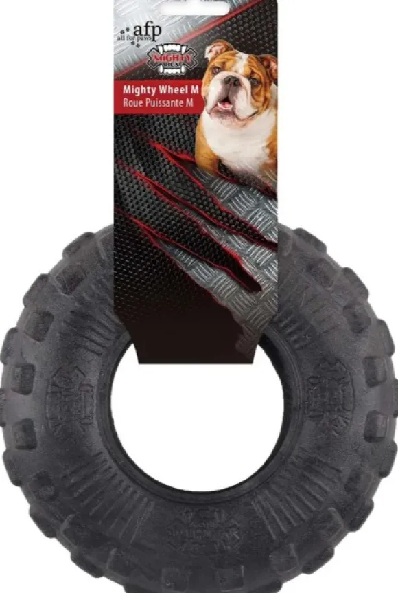 All For Paws Hundleksak Mighty Rex Däck Ø15 cm