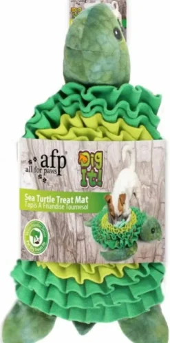 All For Paws Hundleksak Snuffle Mat Sea Turtle 53x47x10 cm