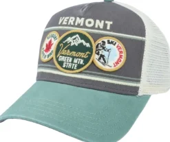 American Needle Vermont Domino Ivory/Cool Gray