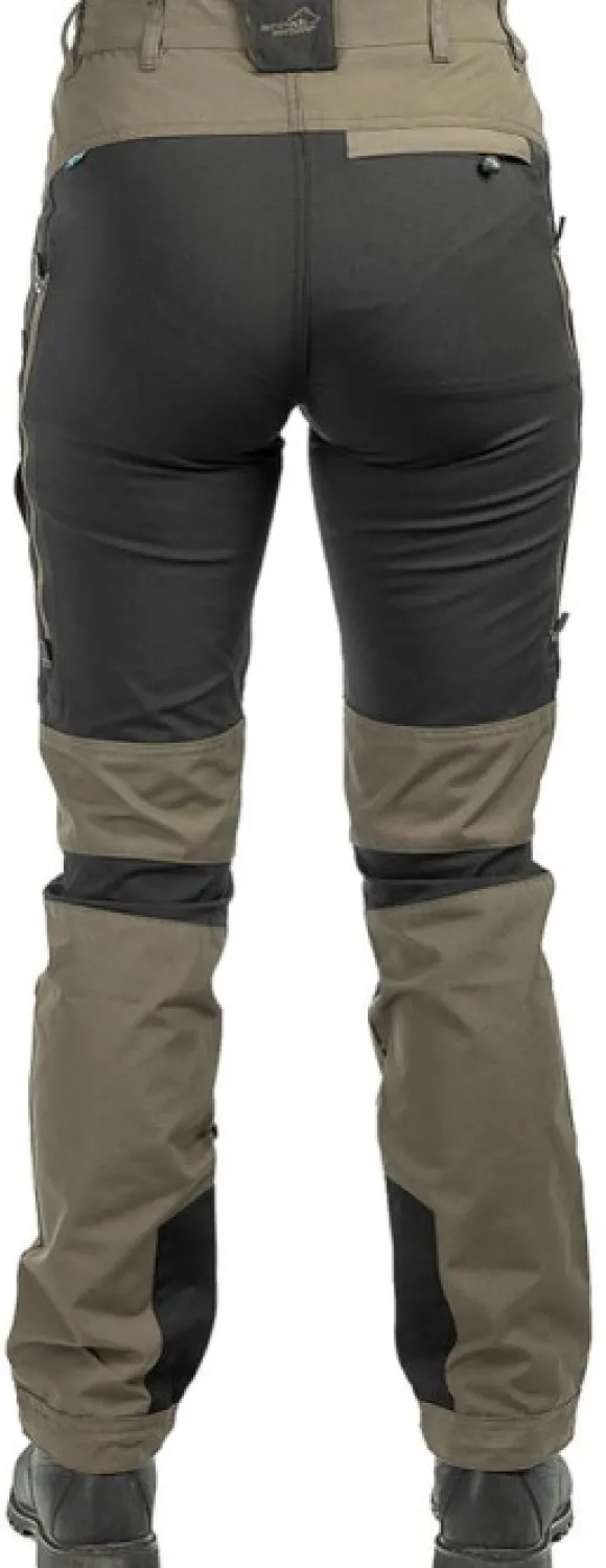 Arrak Active Stretch -naisten housut, Brown