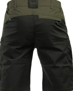 Arrak Active Stretch Shorts joustavat shortsit, oliivinvihreä