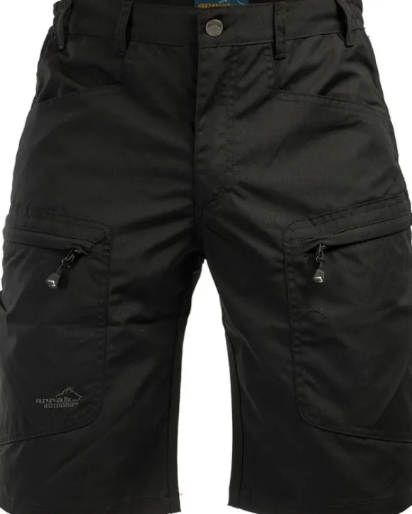 Arrak Active Stretch Shorts joustavat shortsit, musta