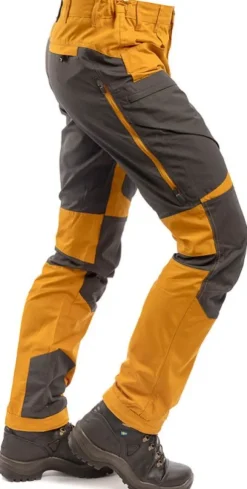 Arrak Active Stretch -ulkoiluhousut, oranssi/ruskea