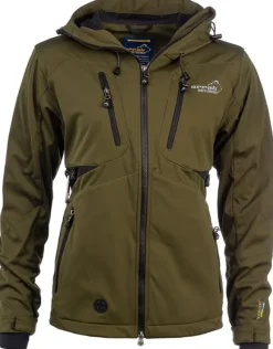 Arrak Akka -naisten softshelltakki, Olive