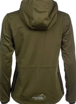 Arrak Akka -naisten softshelltakki, Olive
