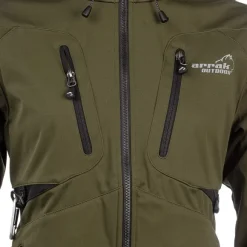 Arrak Akka -naisten softshelltakki, Olive