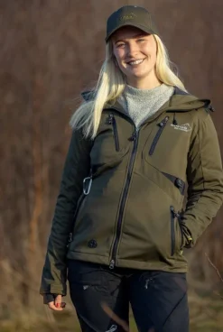 Arrak Akka -naisten softshelltakki, Olive