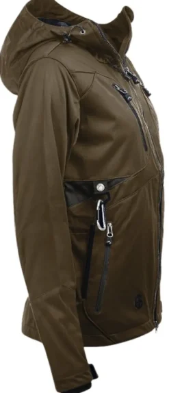 Arrak Akka Softshell Jacket naisten takki, Brown