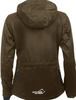 Arrak Akka Softshell Jacket naisten takki, Brown