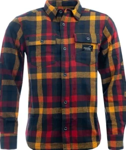 Arrak Flannel Shirt Insulated paita, Navy