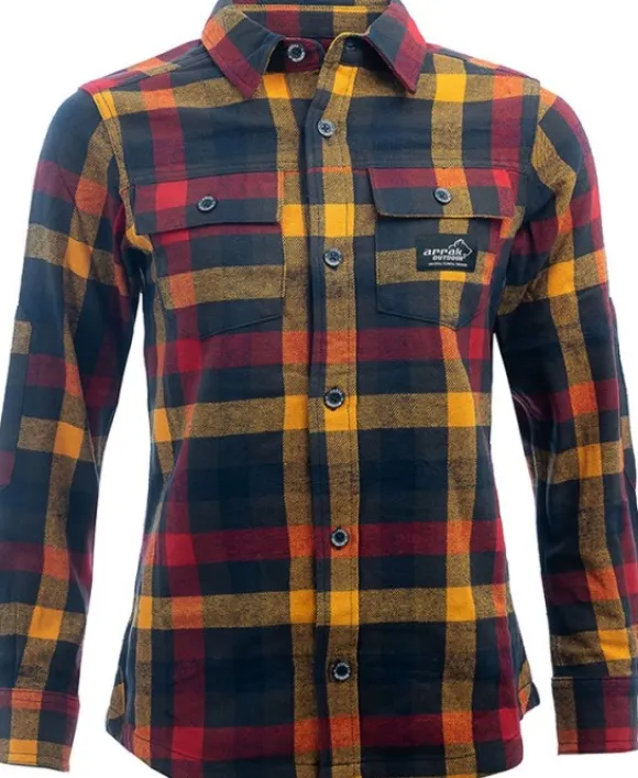 Arrak Flannel Shirt Insulated naisten paita, Navy