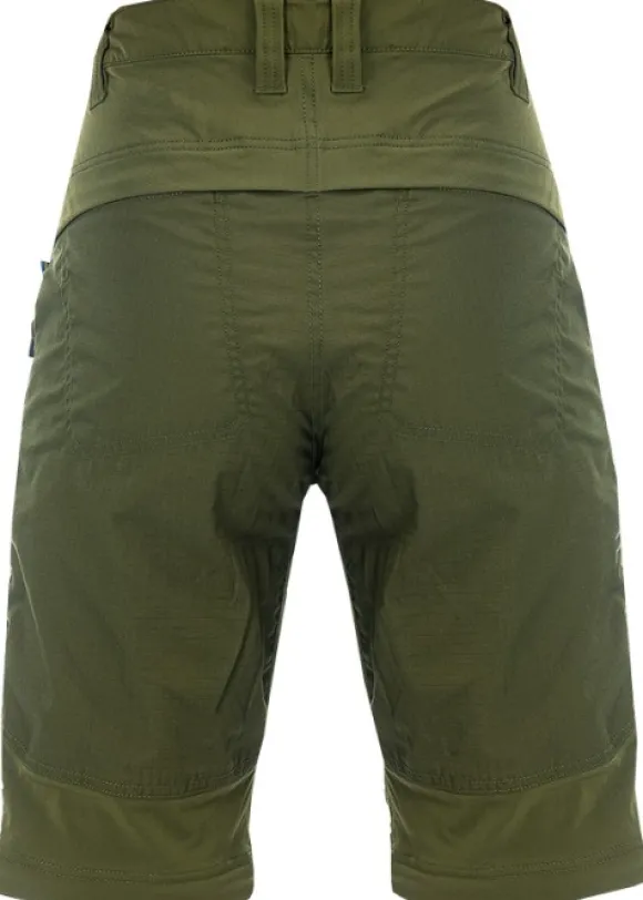 Arrak Flexible Zip Off Pant naisten katkolahjehousut, vihreä