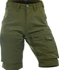 Arrak Flexible Zip Off Pant naisten katkolahjehousut, vihreä
