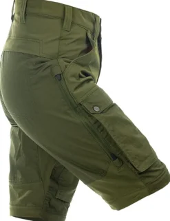 Arrak Flexible Zip Off Pant naisten katkolahjehousut, vihreä
