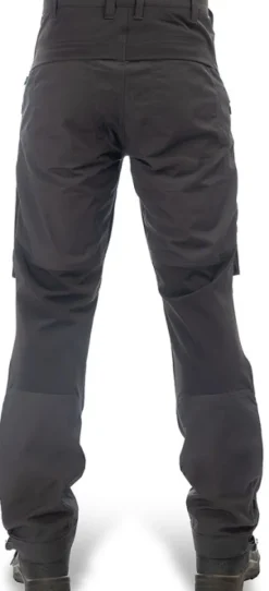 Arrak Flexible Zip Off Pant katkolahjehousut, mustaharmaa
