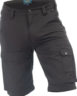 Arrak Flexible Zip Off Pant katkolahjehousut, mustaharmaa
