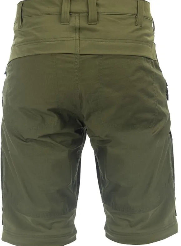 Arrak Flexible Zip Off Pant katkolahjehousut, vihreä