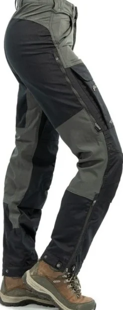 Arrak Hybrid naisten housut harmaa